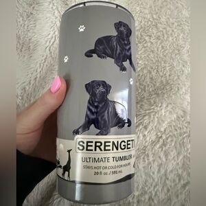 Black Labrador Tumbler